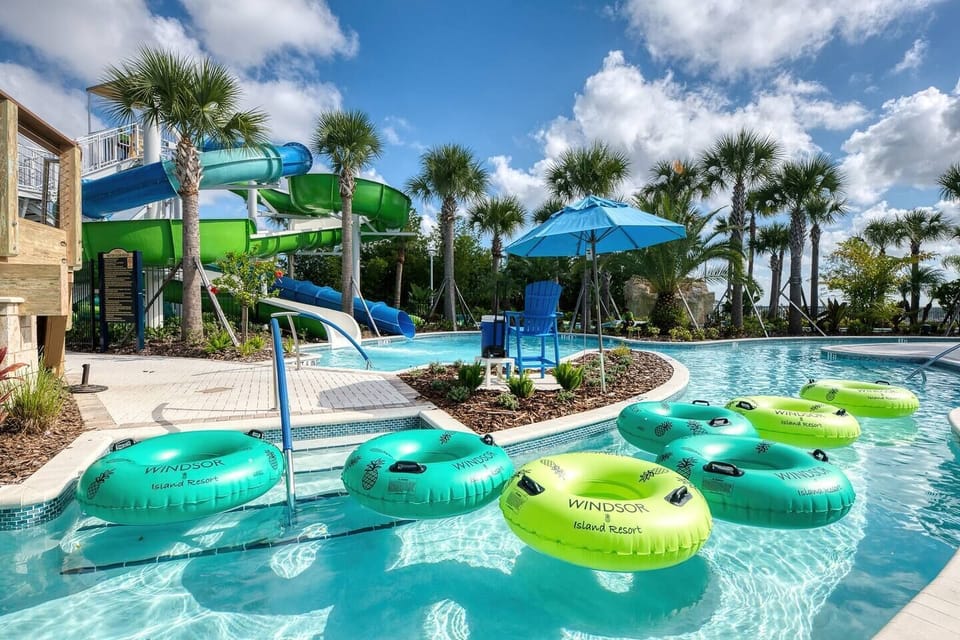 Lazy River and Slides