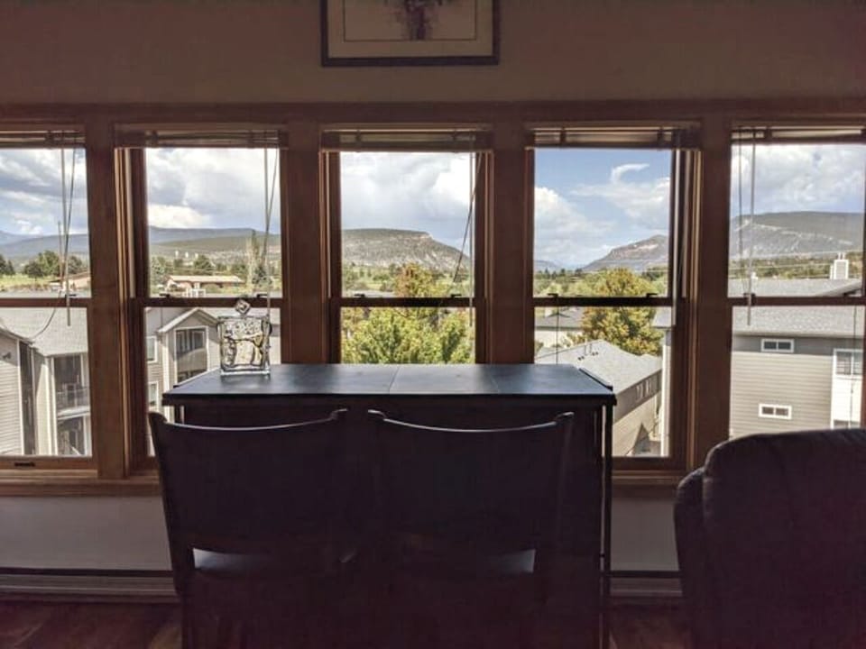 View from living room