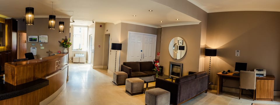 Lobby sitting area