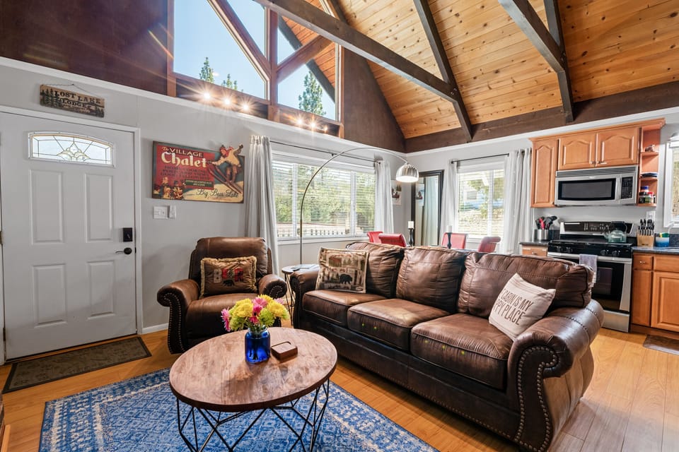 A bright open space.