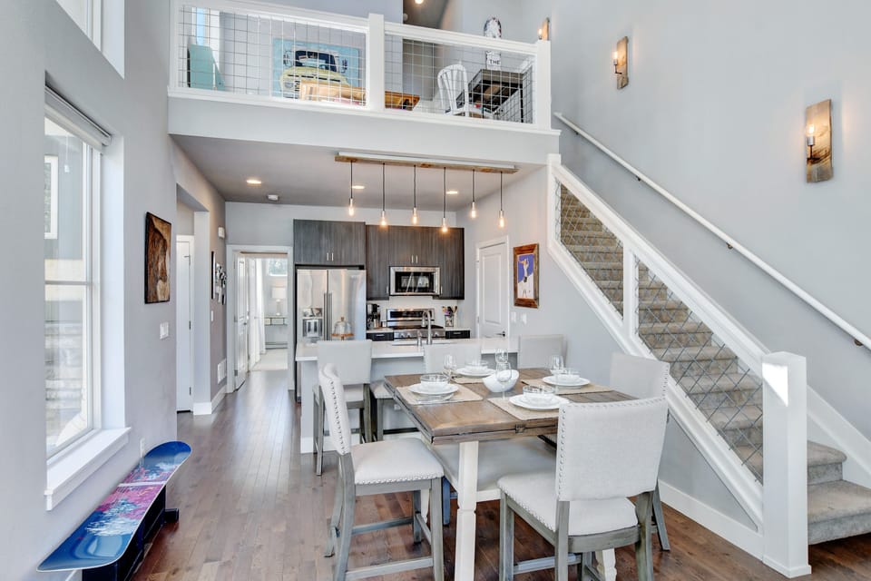 Open Concept Kitchen and Dining