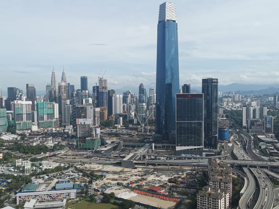 City view from property
