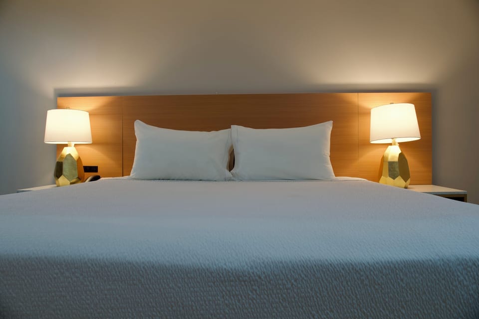 Room, 1 King Bed | Iron/ironing board, free WiFi, bed sheets