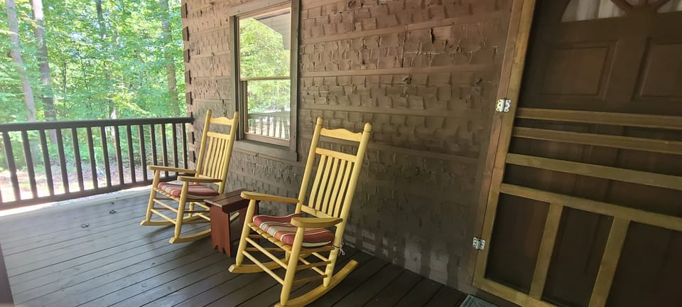 Front porch rocking chairs
