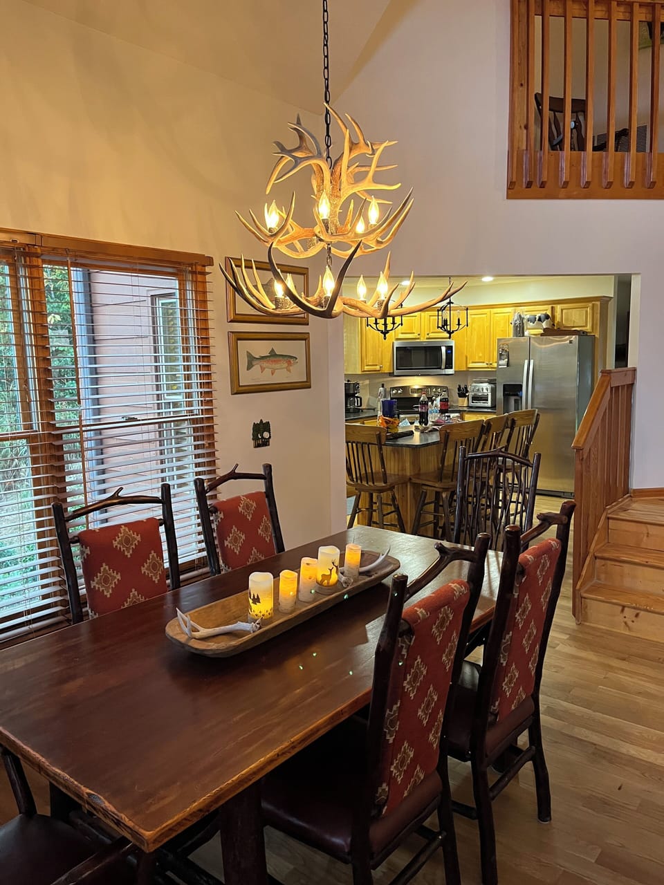 Custom Handcrafted Dining Room Table Seats 6