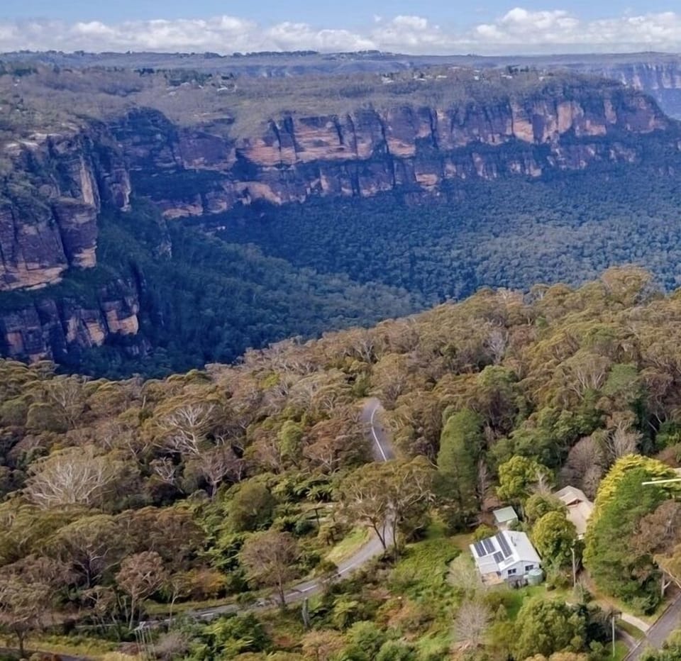 This is how close we are to the escarpment 