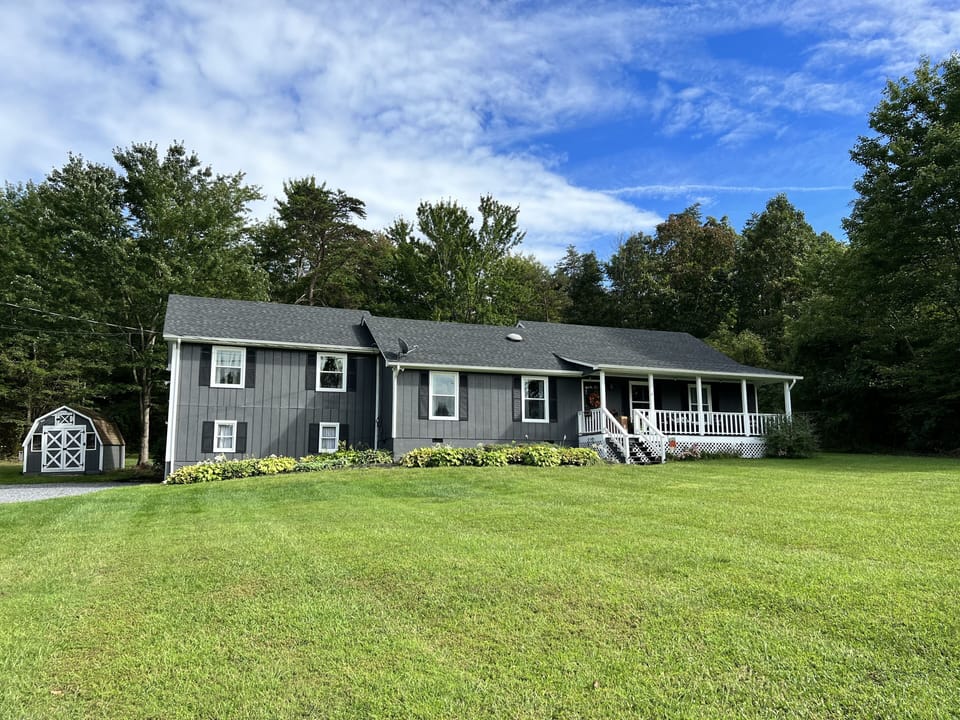 House and front yard