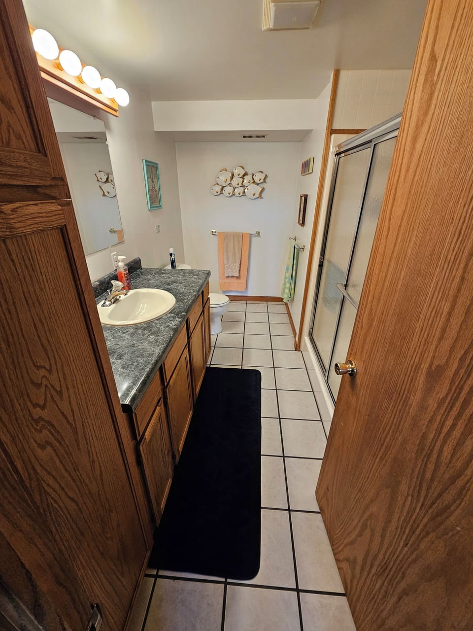 Downstairs Bathroom in bunk room