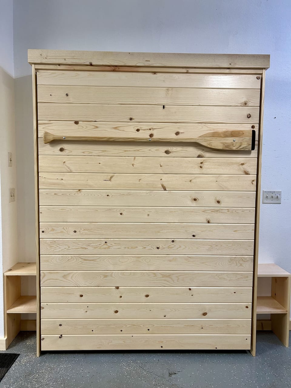 Queen murphy bed available in Rec room for additional sleeping accommodations