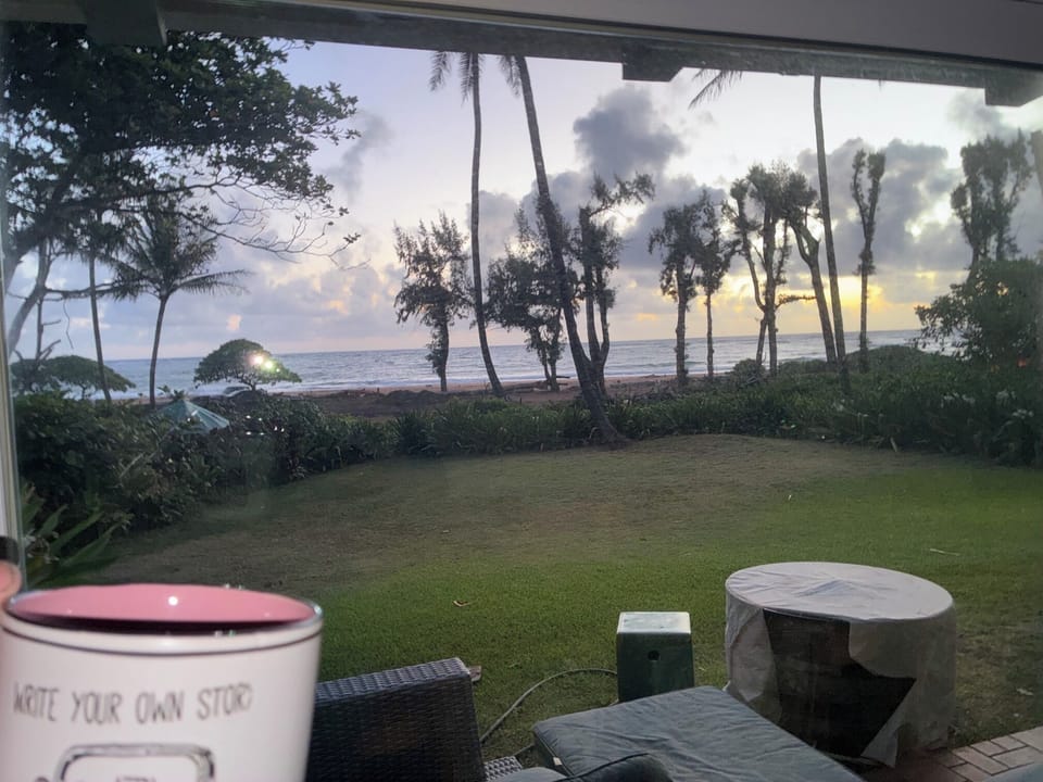 Mornings don't get better than this.
