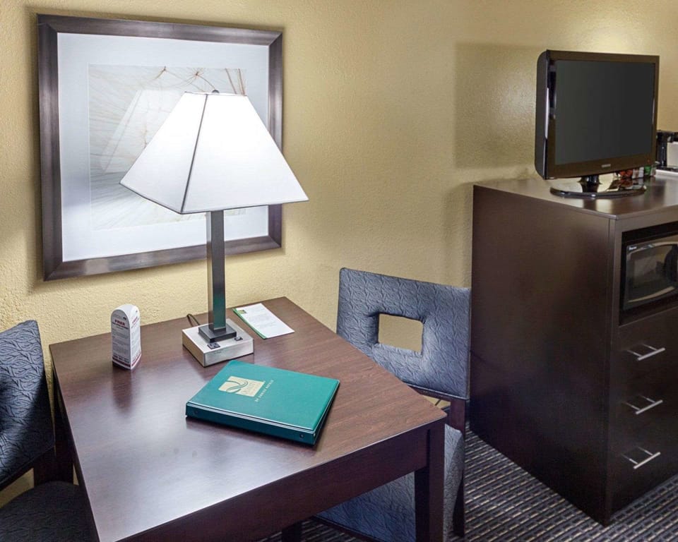 Suite, 2 Queen Beds, Non Smoking (Atrium View) | In-room safe, iron/ironing board, free cribs/infant beds, free WiFi