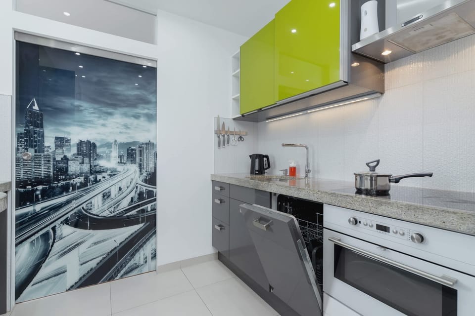 Fully equipped kitchen