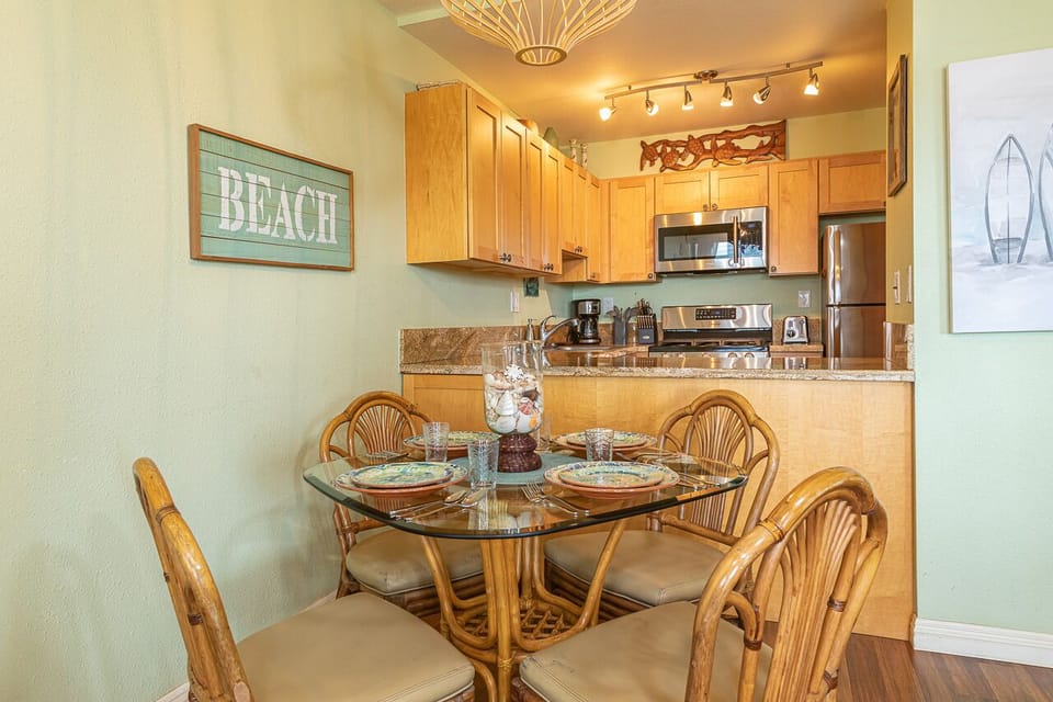 The perfect place to linger over breakfast and plan beach days