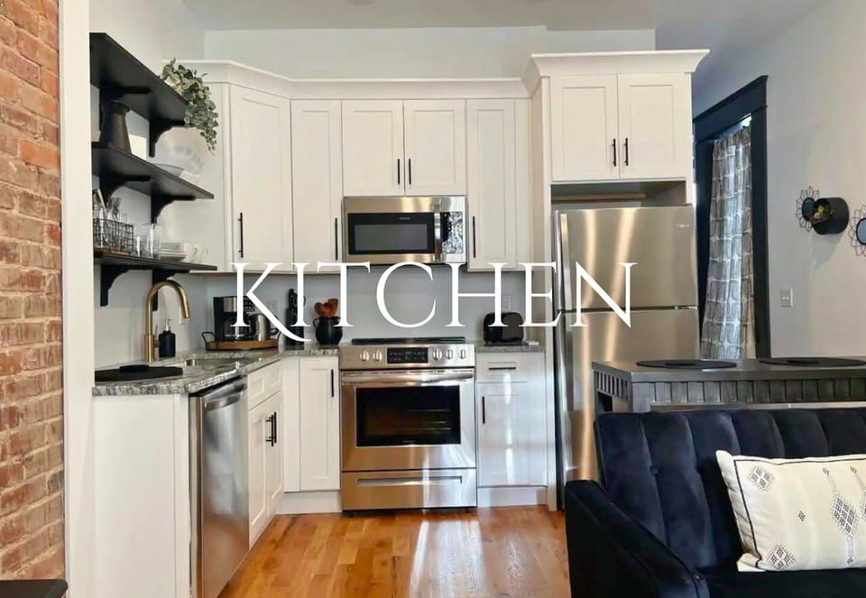 Our fully equipped kitchen has everything you need to cook up a storm