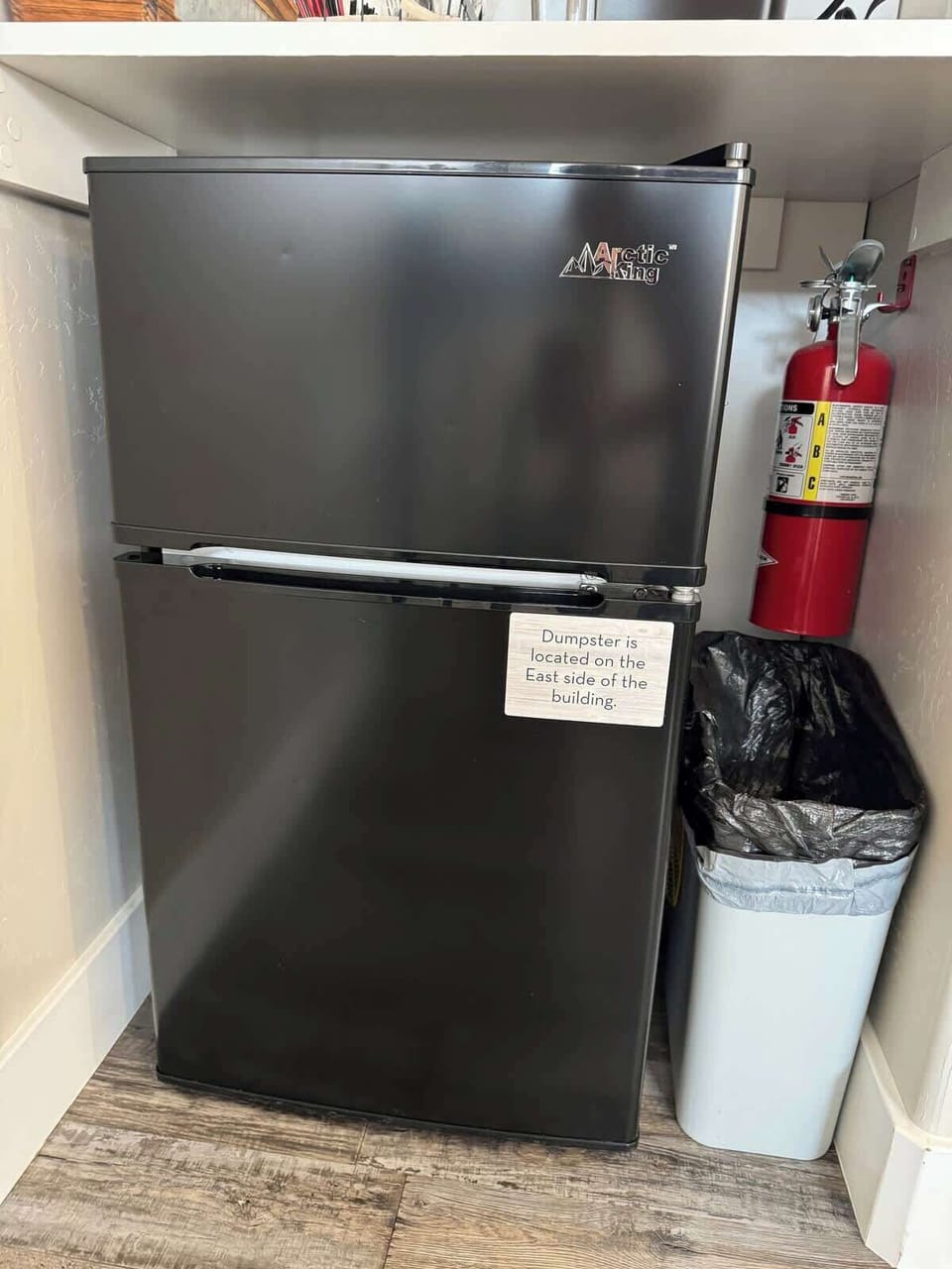 Mini fridge and freezer