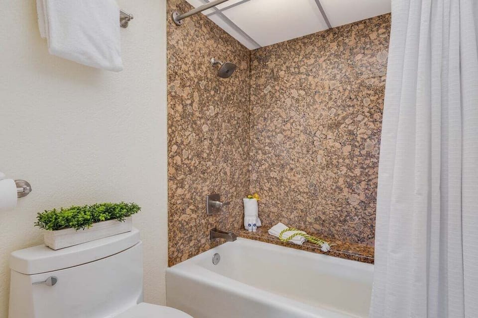 Tub and shower combo featured in your bathroom