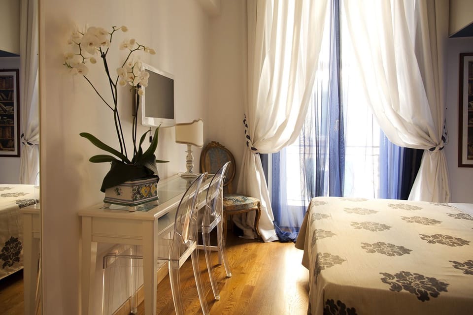 Standard Double Room | Memory foam beds, free minibar items, in-room safe