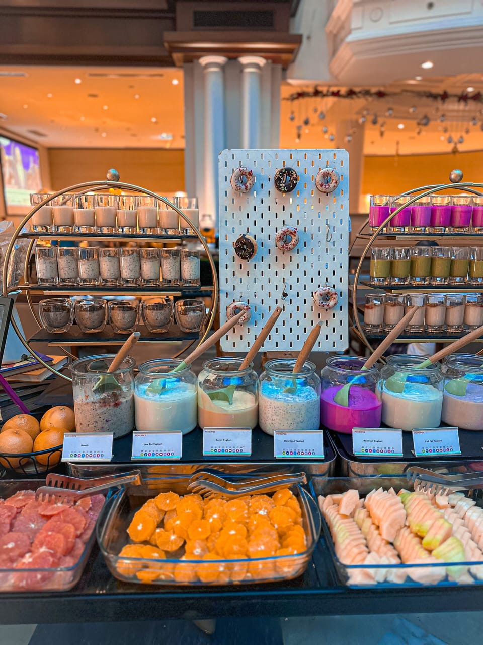 Daily buffet breakfast for a fee