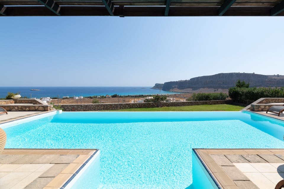 Villa Athena - just step down into your own private pool
