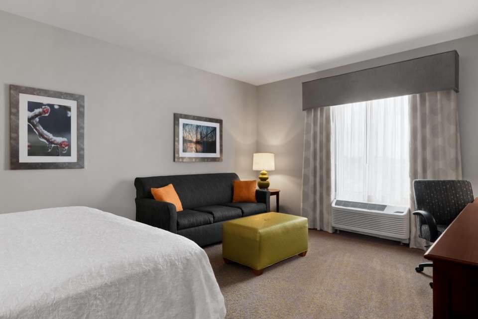 Room, 1 King Bed, Sofa Bed, Non Smoking (Drinks and Snacks) | Living area | Flat-screen TV
