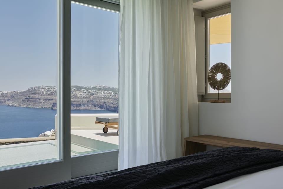 Family Studio Suite, Private Pool, Sea View - 100 meters away from the main building | In-room safe, desk, soundproofing, iron/ironing board
