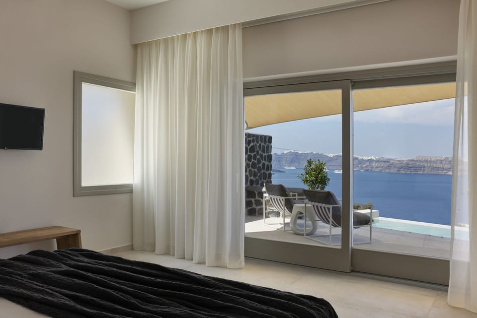 Villa, 1 Bedroom, Private Pool, Sea View - 100 meters away from the main building | View from room