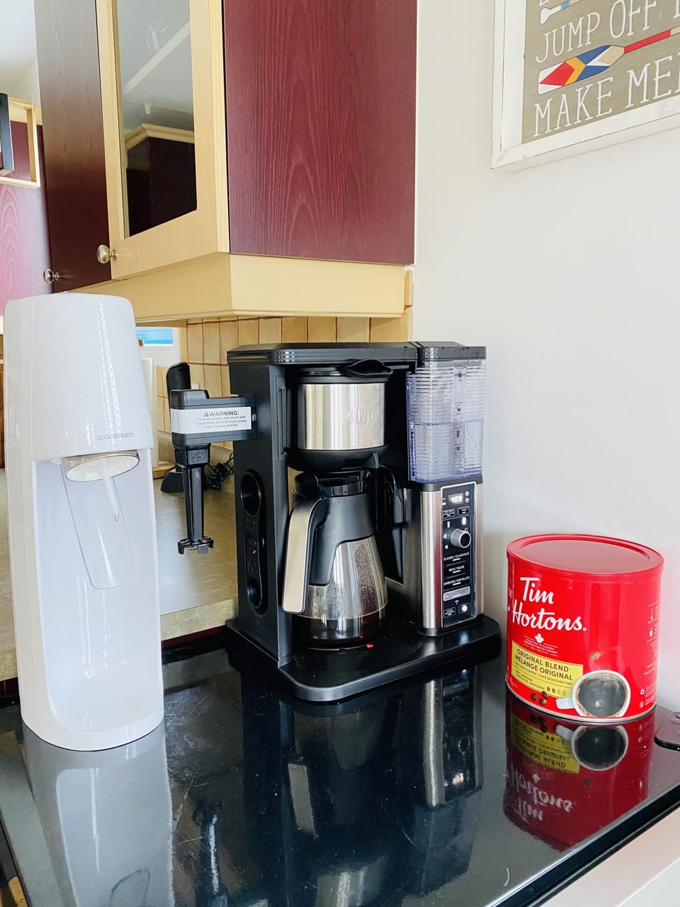 Sodastream and Ninja Specialty Coffeemaker