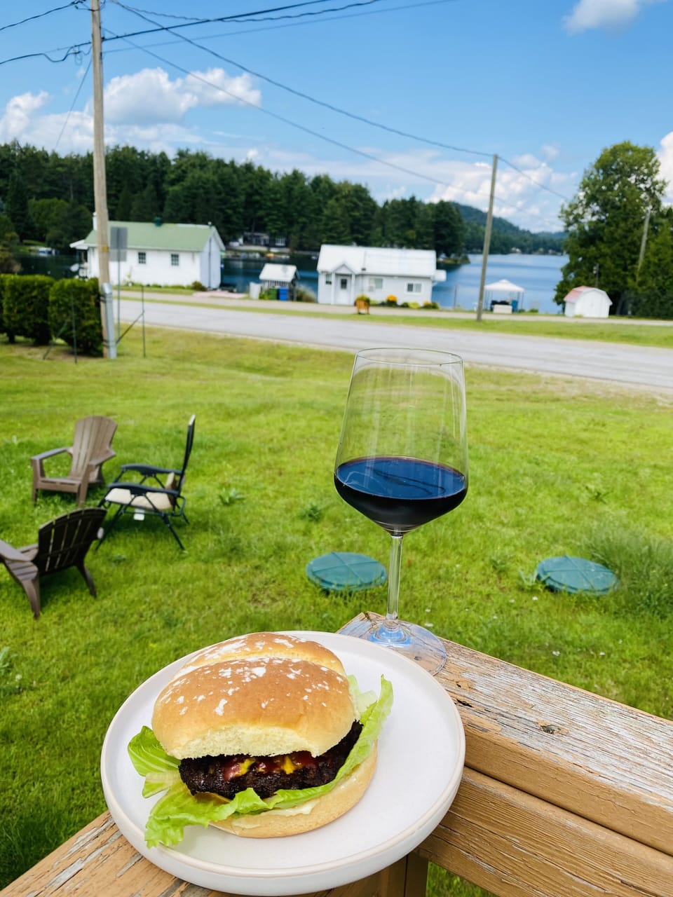 Wine and Dine with a view right in the pool deck