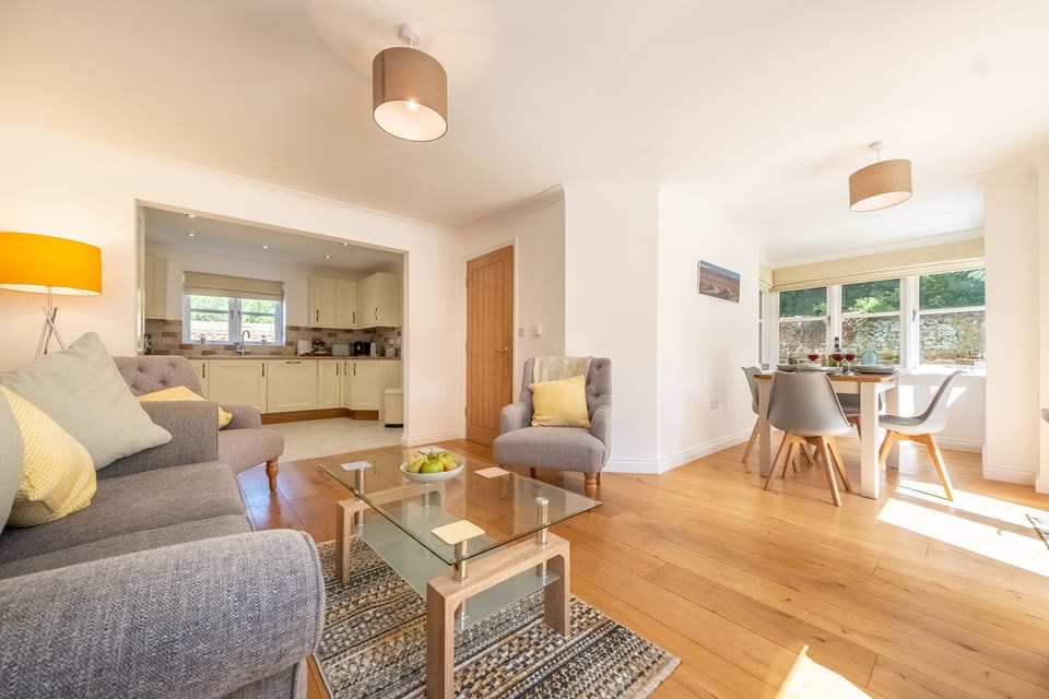 Ground floor: Open plan living area