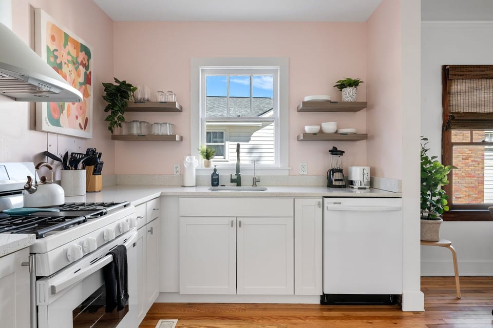 Open Concept Kitchen and Dining Room