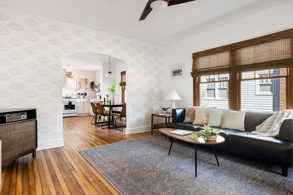 Open Concept Living and Dining Room