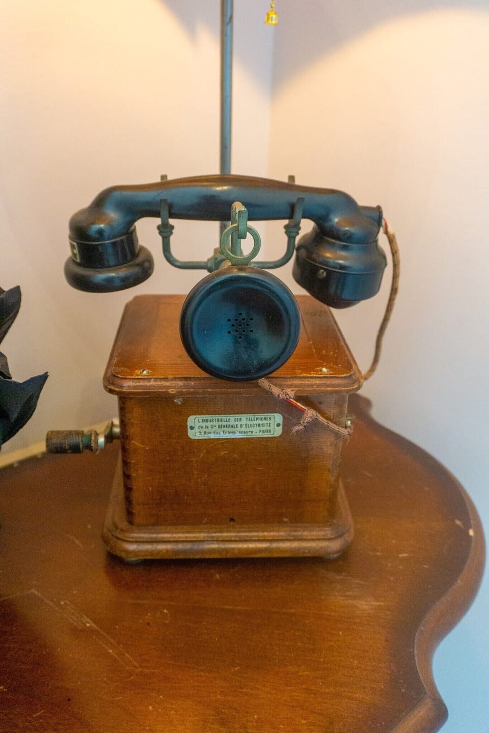Vintage telephone from France