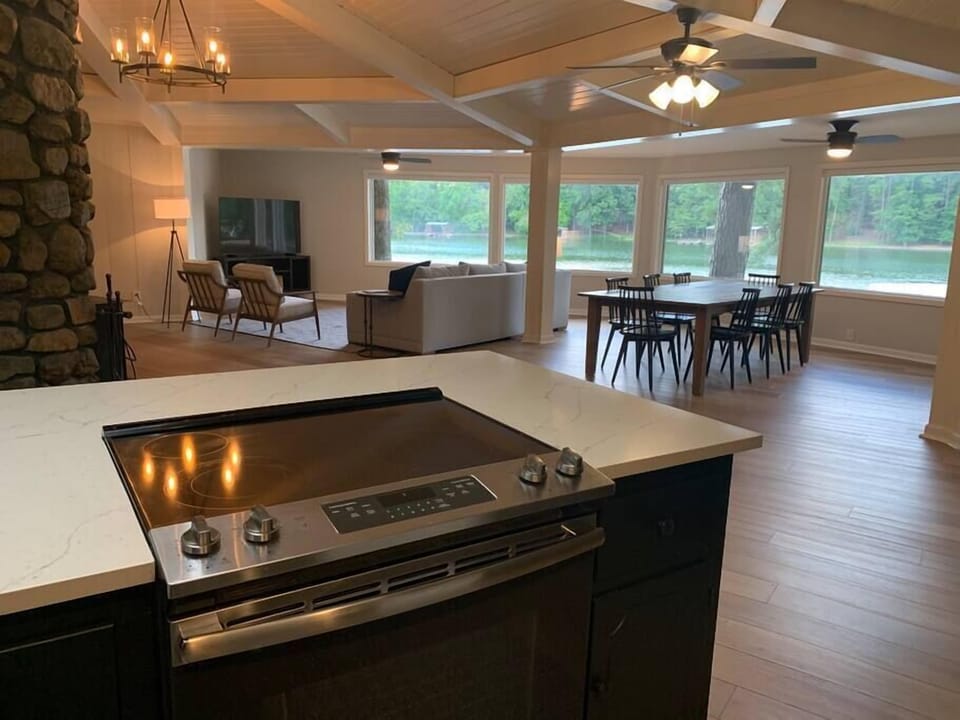 Take in the lake views!