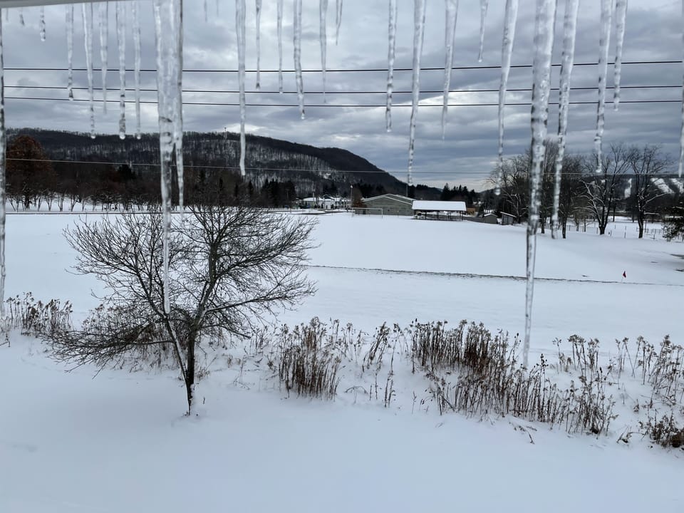 View from the master bedroom.