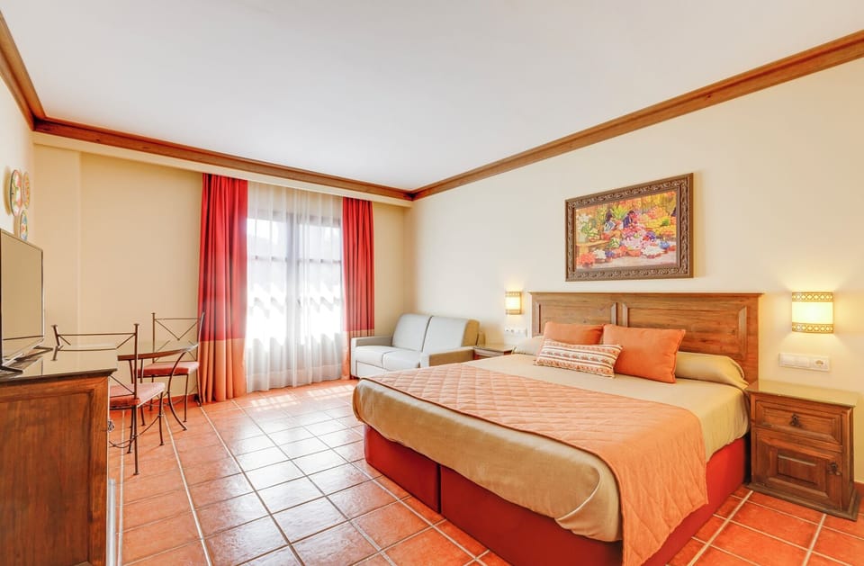 In-room safe, desk, laptop workspace, free cribs/infant beds