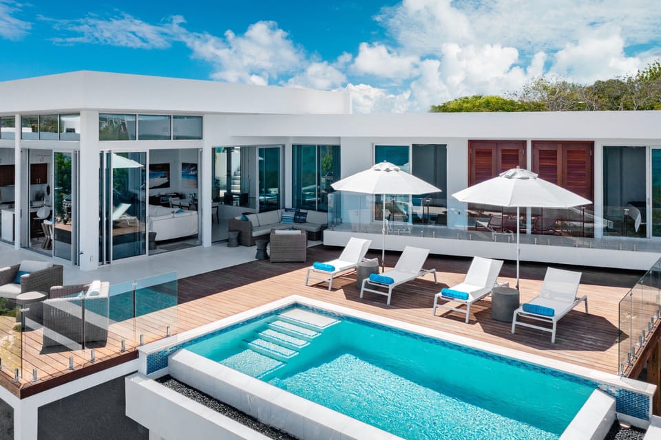 Relax on the pool deck