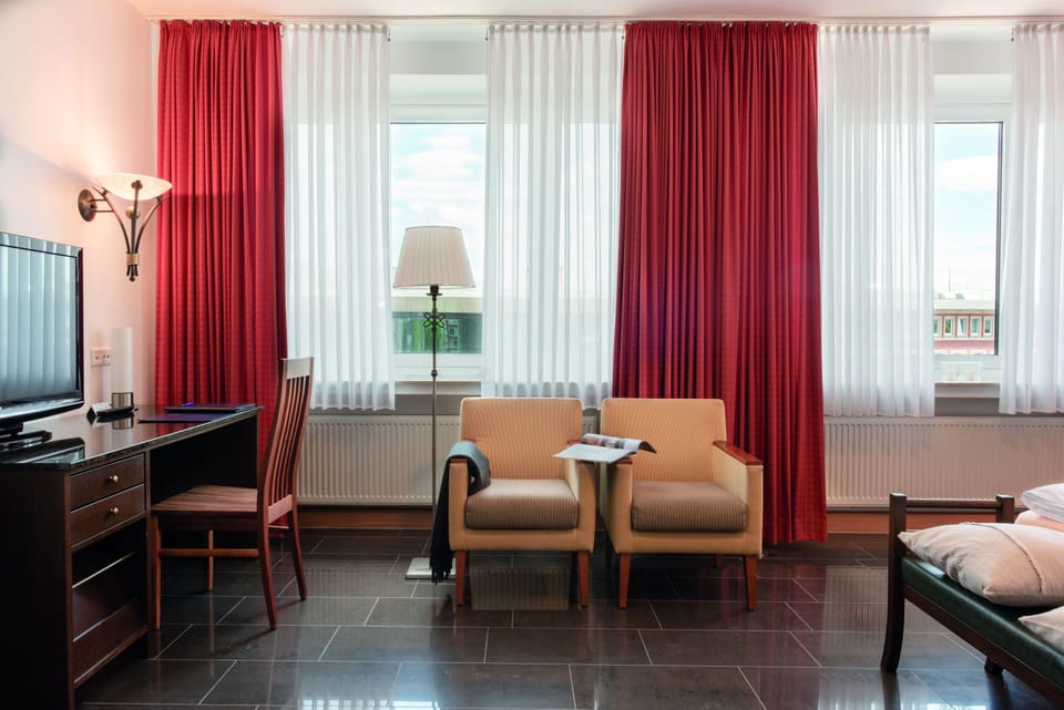 Superior Double Room, City View | Select Comfort beds, desk, soundproofing, iron/ironing board