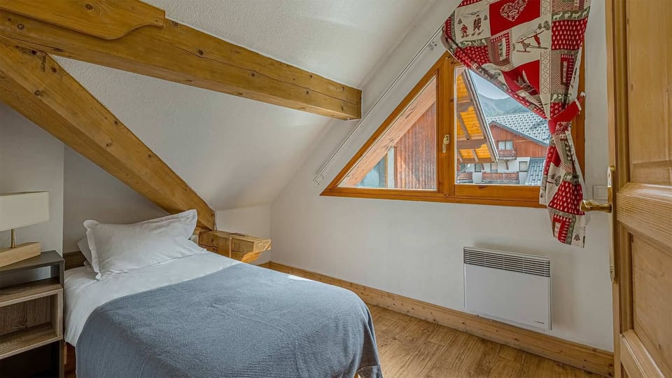 Fall asleep in our cozy bedroom.