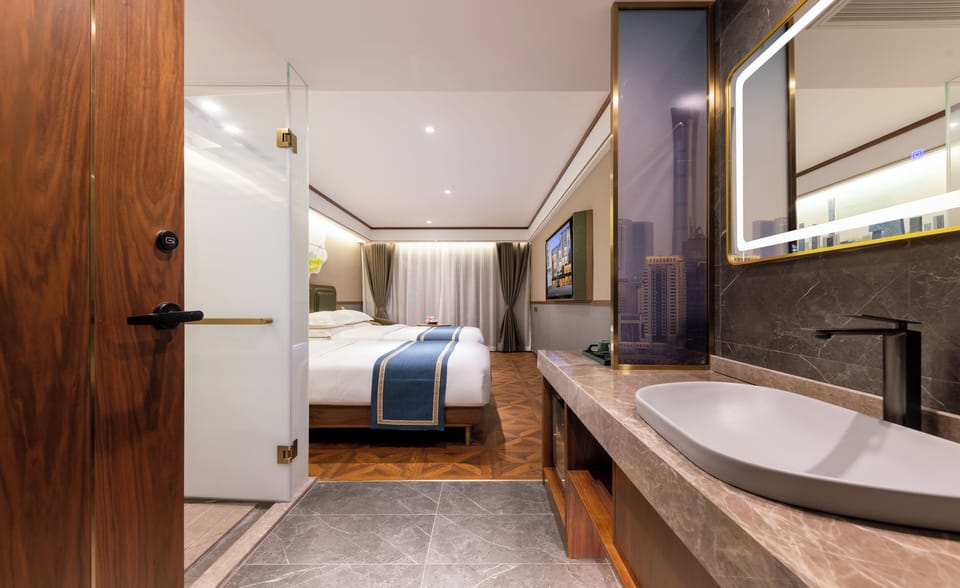 Premier Double Room | Down comforters, memory foam beds, minibar (free items)
