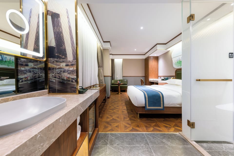Premier Double Room | Down comforters, memory foam beds, minibar (free items)