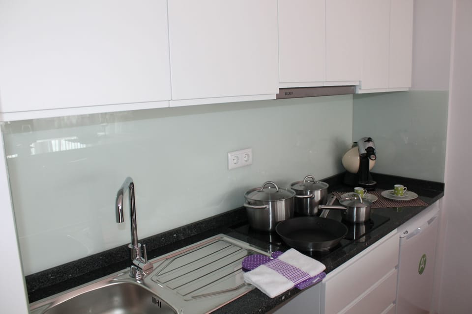 Apartment, 1 Bedroom | Private kitchenette | Stovetop, cleaning supplies