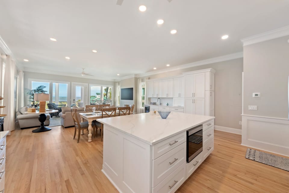 Fully-equipped kitchen.