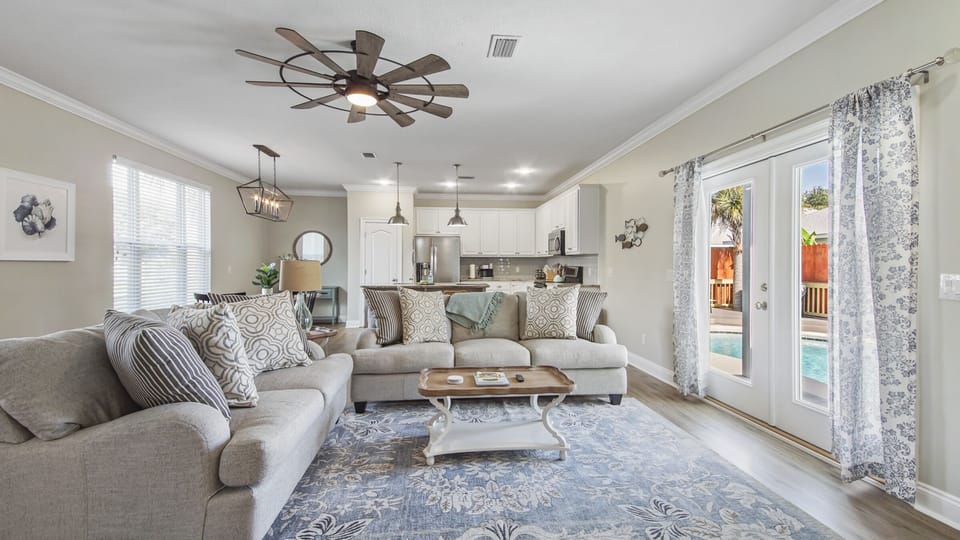 If the couches look comfortable, that's because they are!