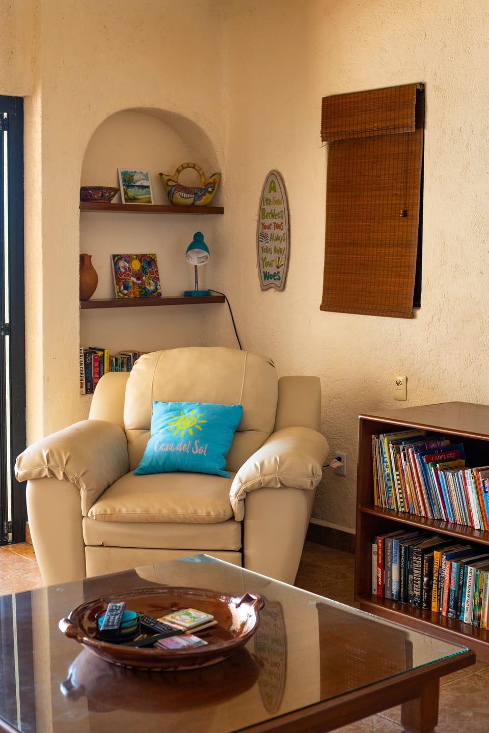 A quiet corner for reading.