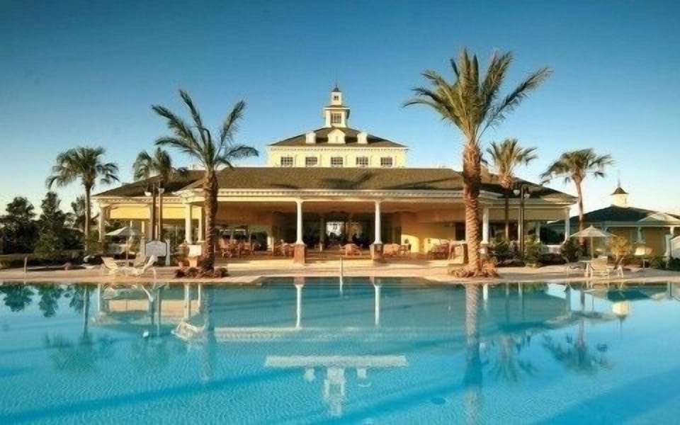Building, House, Pool, Water, Hotel