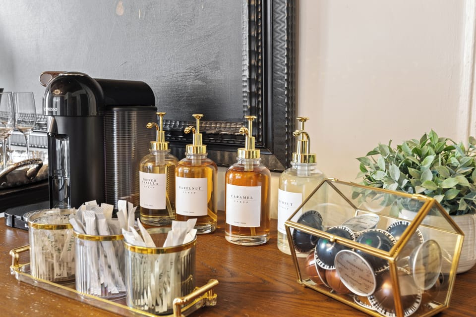 A curated coffee bar experience