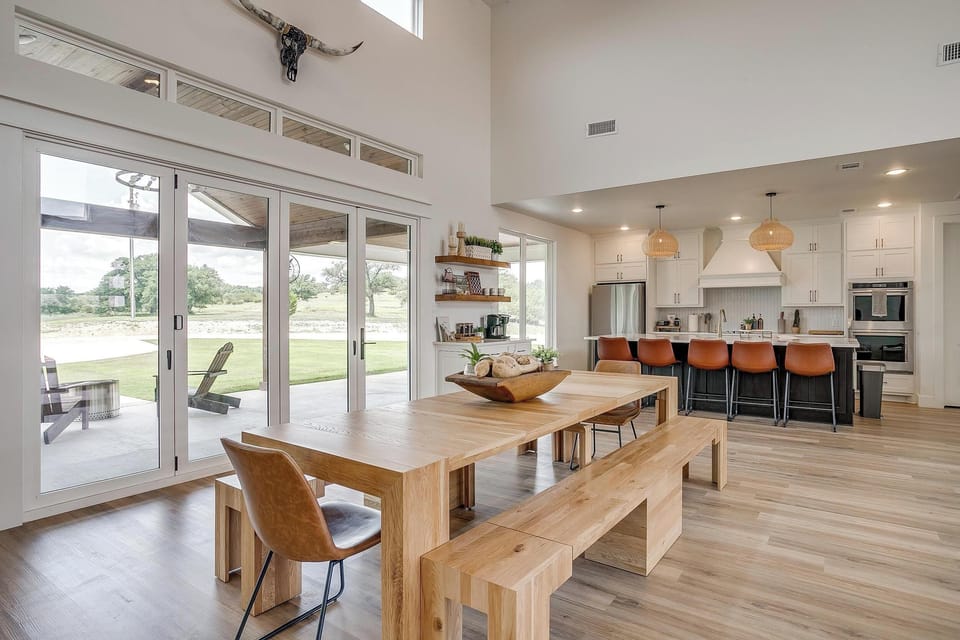 Our dining room offers the perfect ambiance for any occasion.