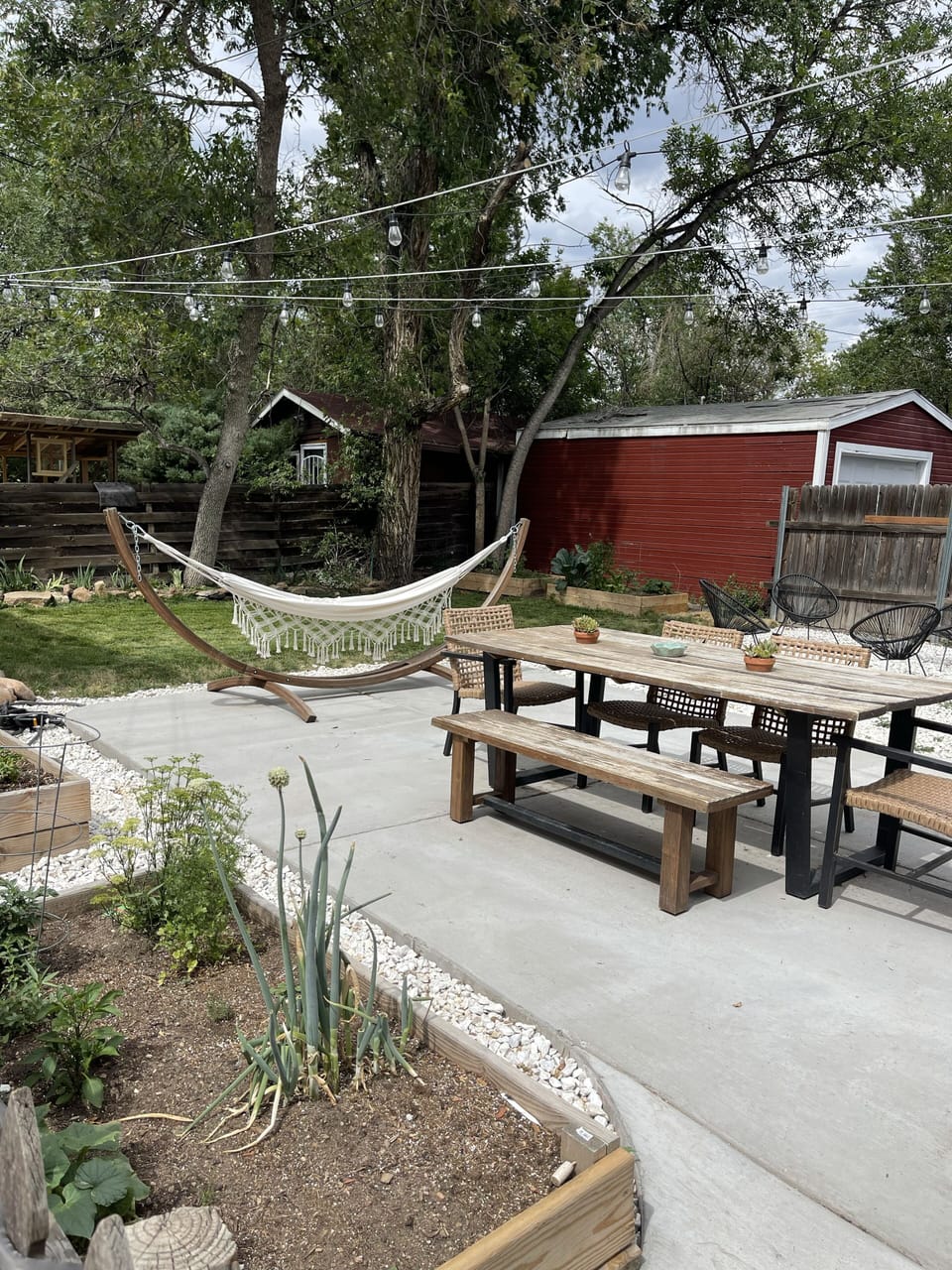 Outdoor dining