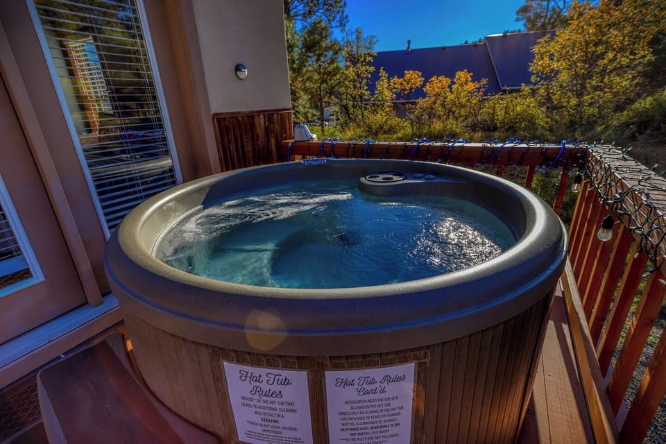 Hot Tub on Back Patio