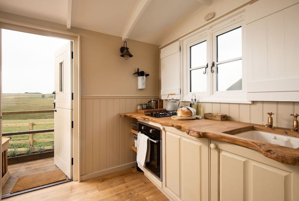 Wagtail - compact but well-equipped kitchen area